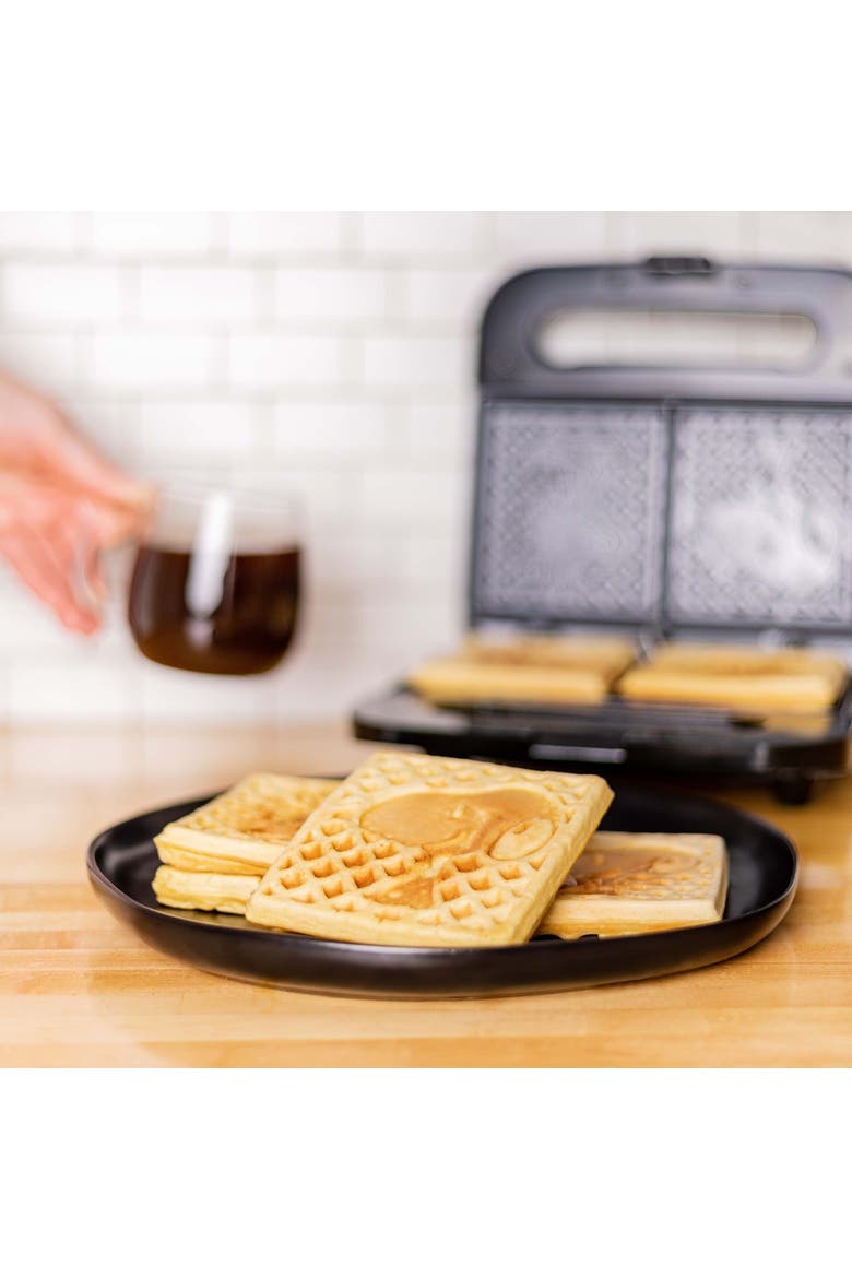 Peanuts Snoopy & Woodstock Double-Square Waffle Maker, Alternate, color, None