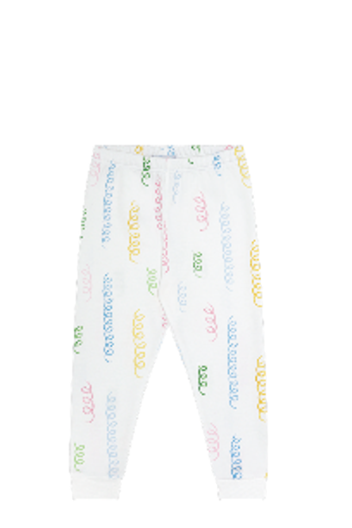 Nellapima Spirals Print Pajama In White