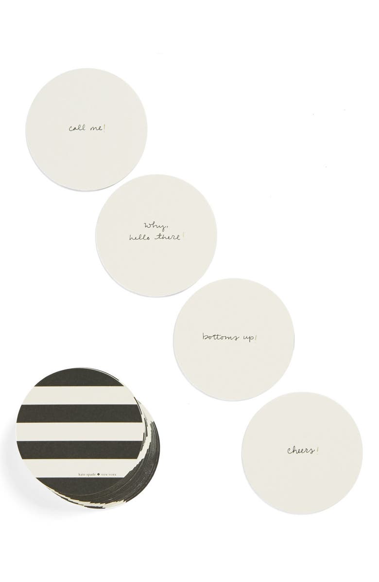 Kate Spade New York party coasters, Main, color,