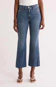 ÉTICA Anya High Waist Crop Modern Flare Leg Jeans