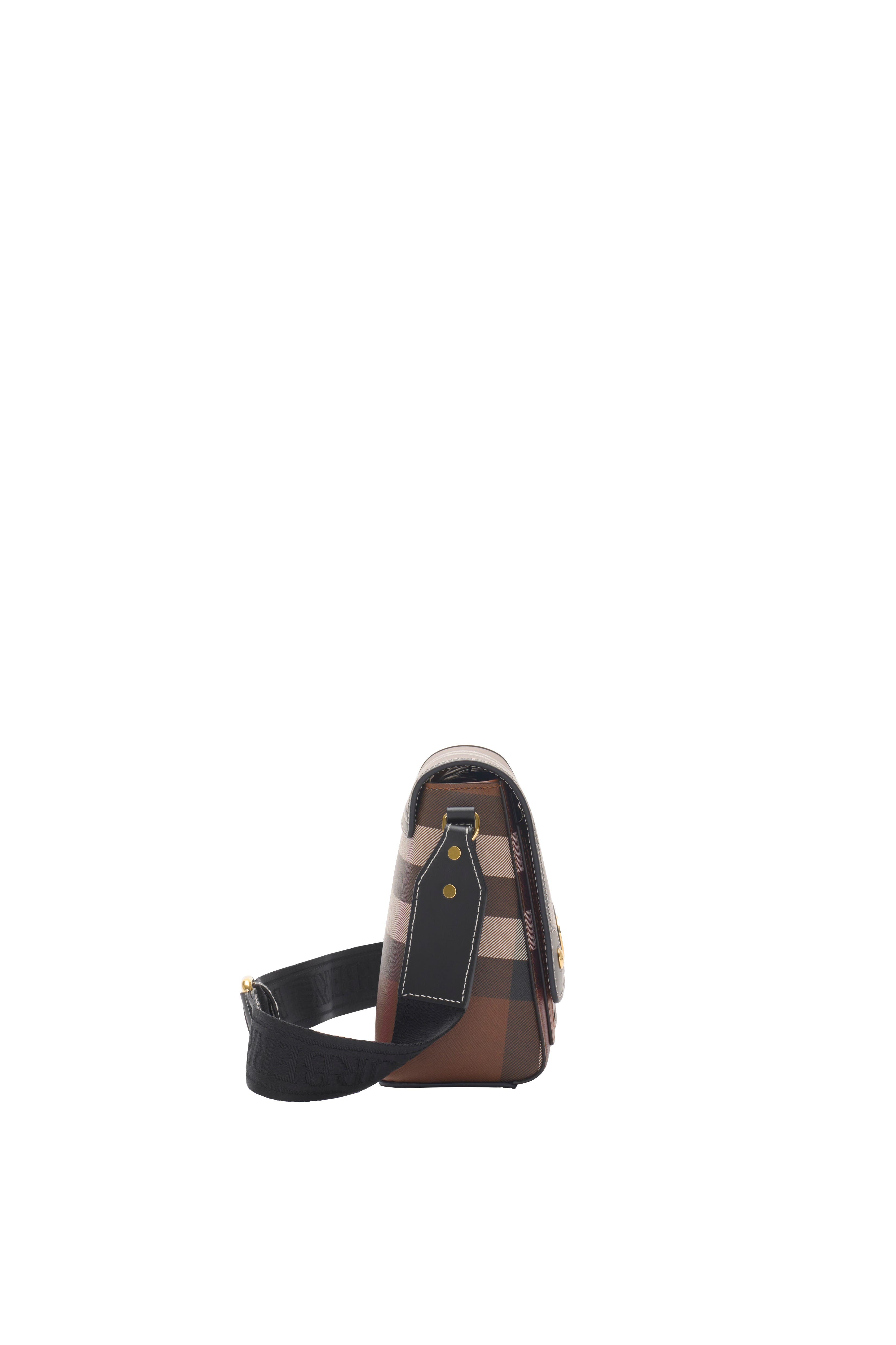 Burberry Note Bag, Alternate, color, Dark Birch Brown