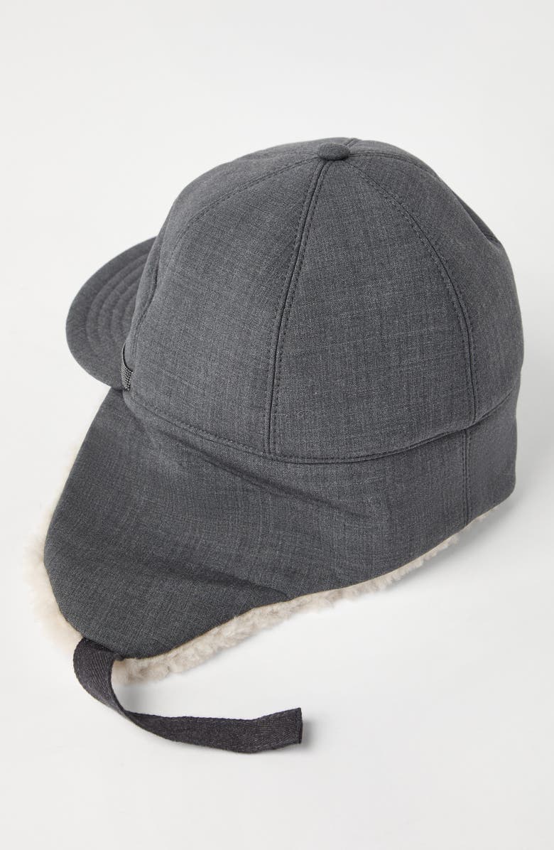 Brunello Cucinelli Baseball Cap with monili, Alternate, color, 