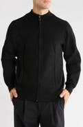 T.R. PREMIUM Mock Neck Zip Sweater