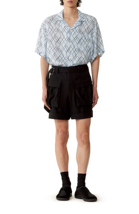 Printed Flowy Shirt