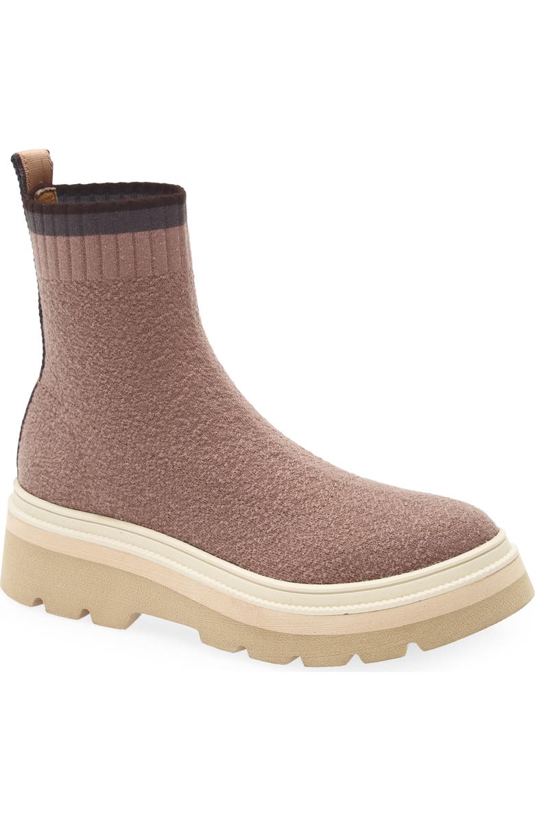 Söfft Provea Platform Sock Boot, Main, color, Mauve