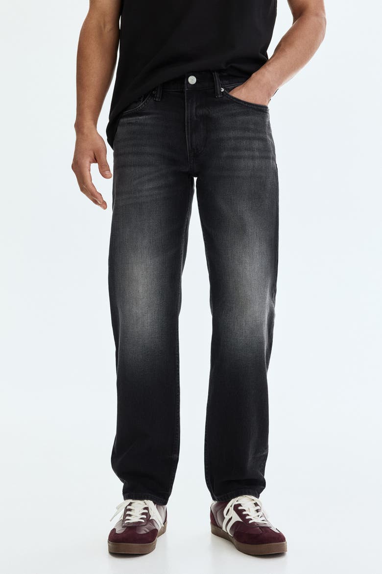Regular Jeans, Alternate, color, Black