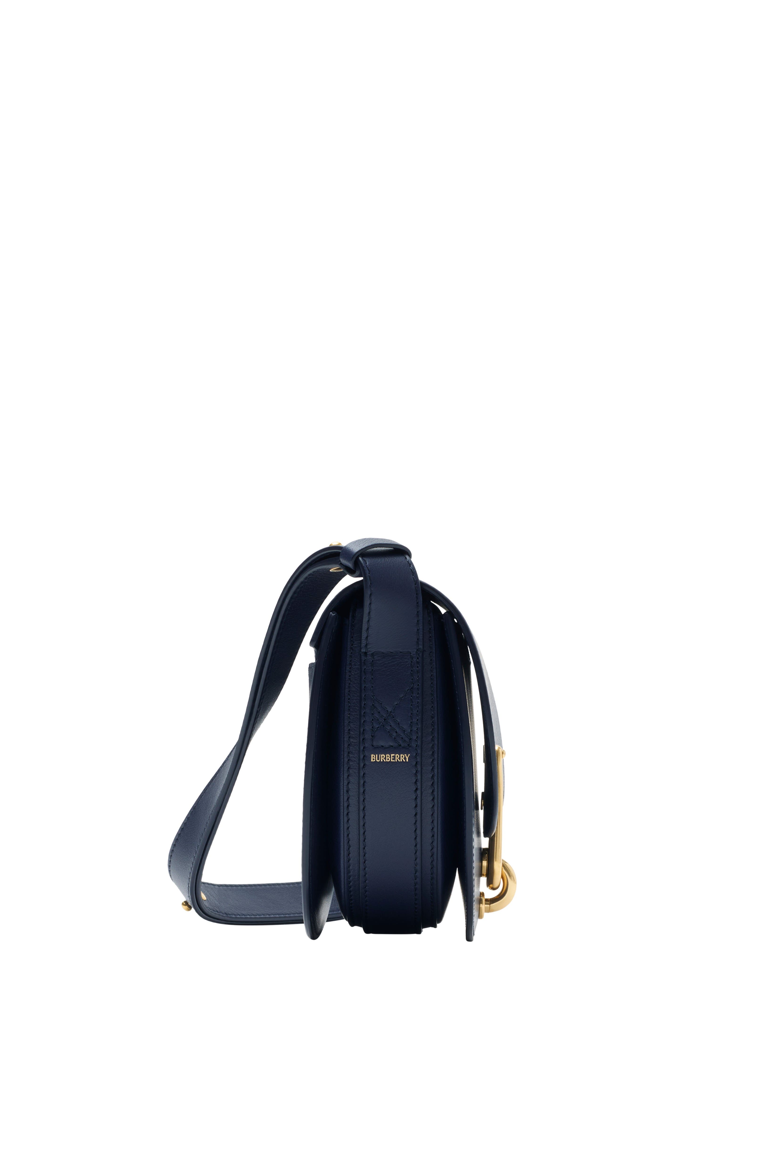 Burberry Small Bridle Bag, Alternate, color, Midnight Blue