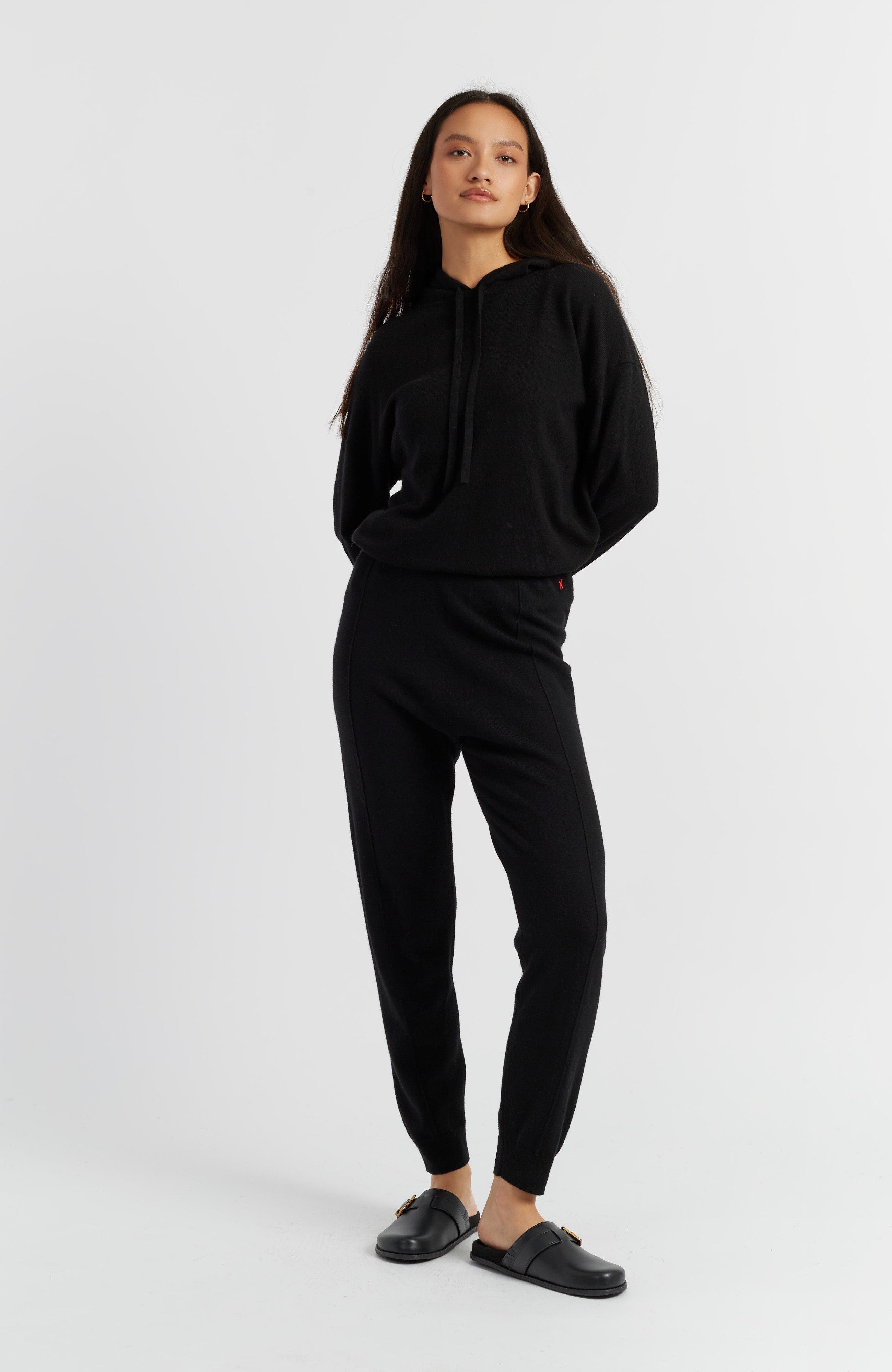 Wool Cashmere Cuffed Joggers - image 2