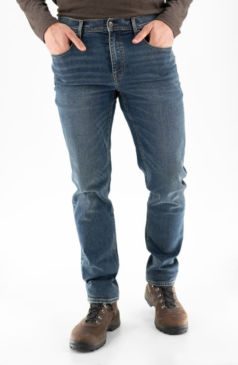 Slim Straight Leg Jeans (Burke)