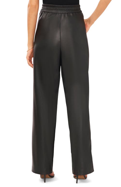 Halogenr Halogen(r) Faux Leather Pants In Blue