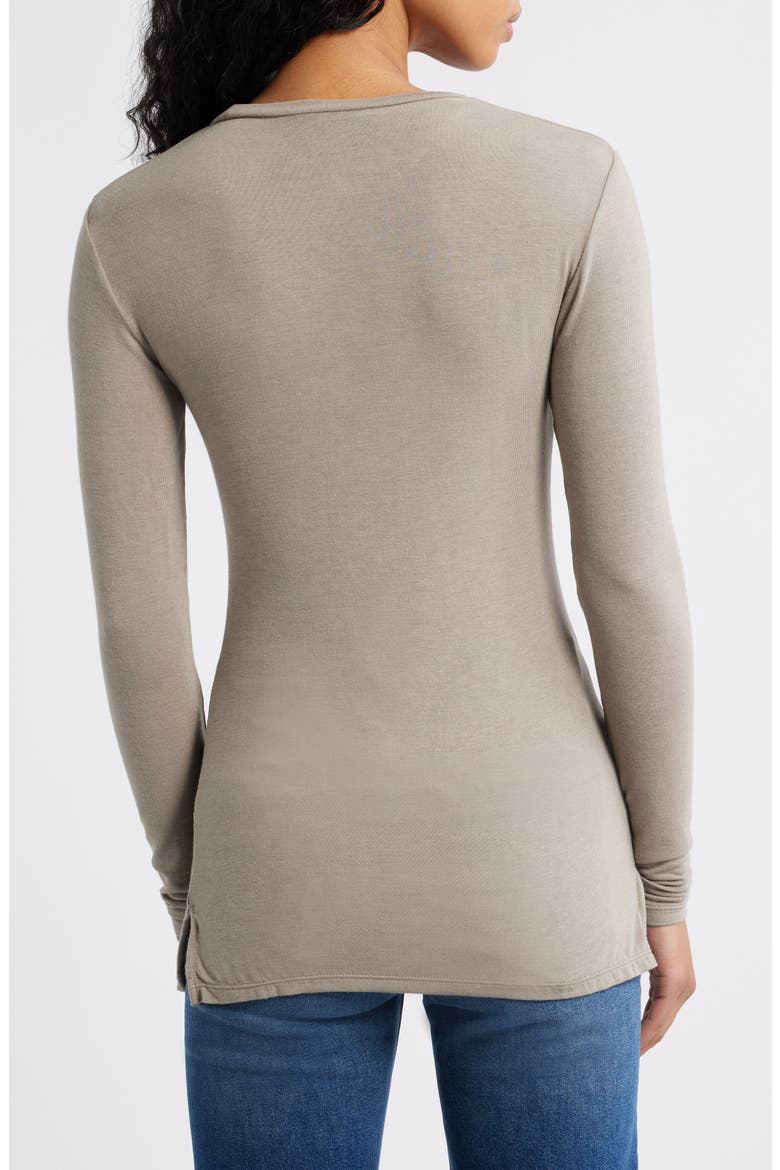 Charli Knit Top, Alternate, color, STONE