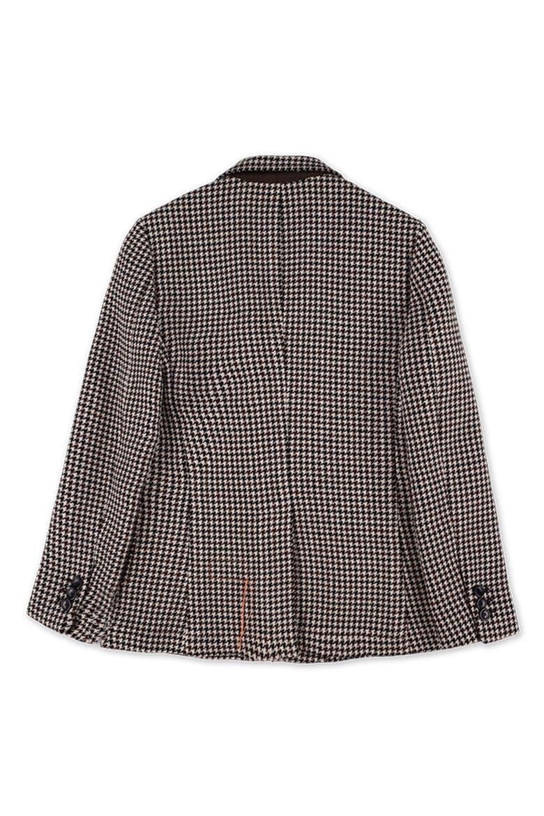 Benjamin Classic Flannel Houndstooth Jacket, Alternate, color, MIX