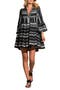 Cotton Cover-Up Babydoll Minidress