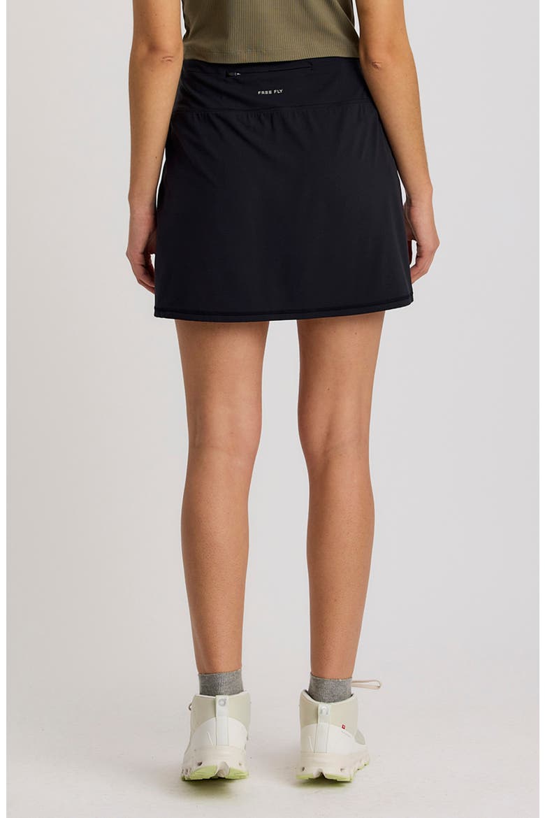 All Day UPF 50+ Skort, Alternate, color, BLACK