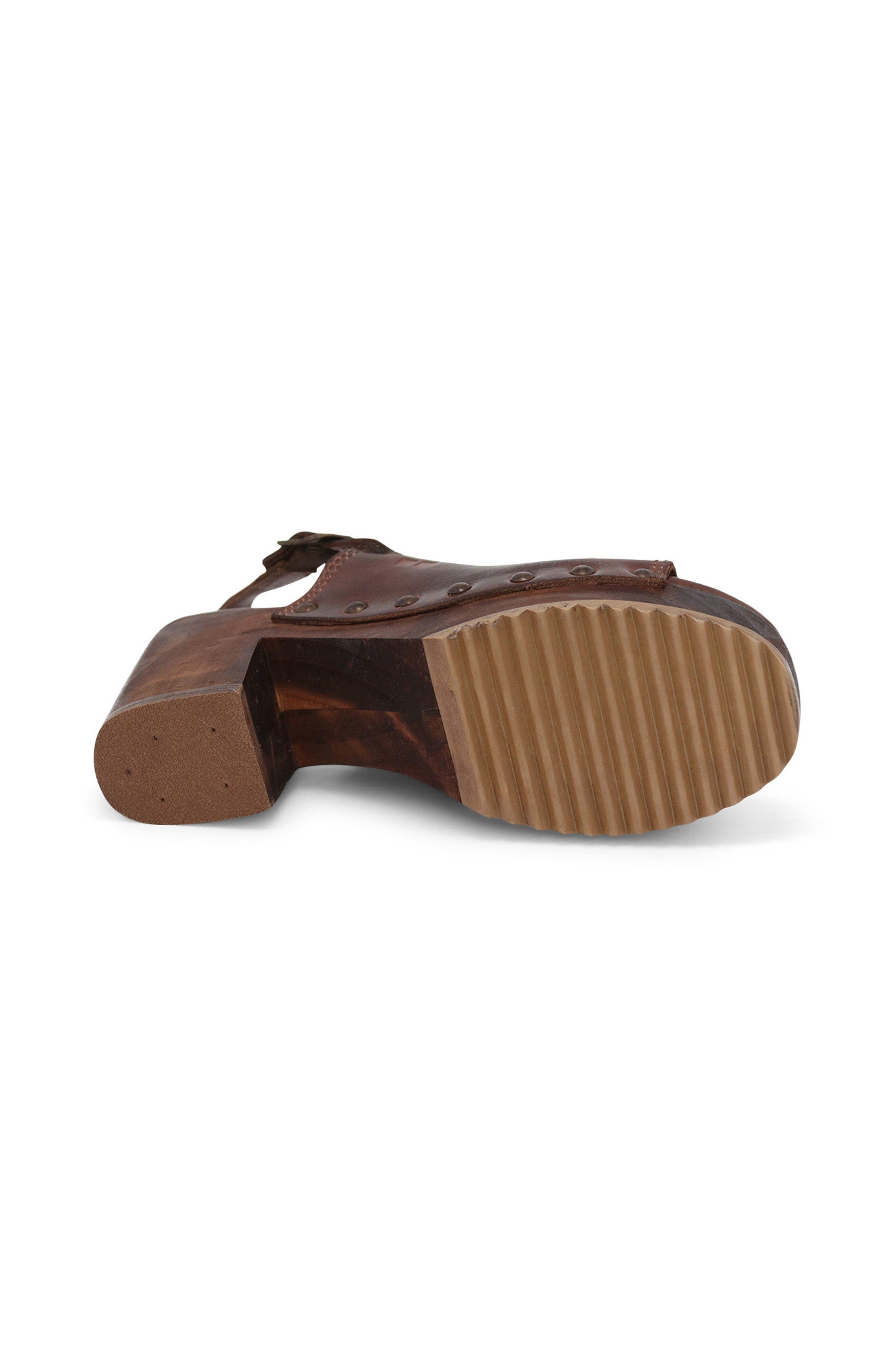 Bed Stu Marie Wood Heel, Alternate, color, Teak Dd