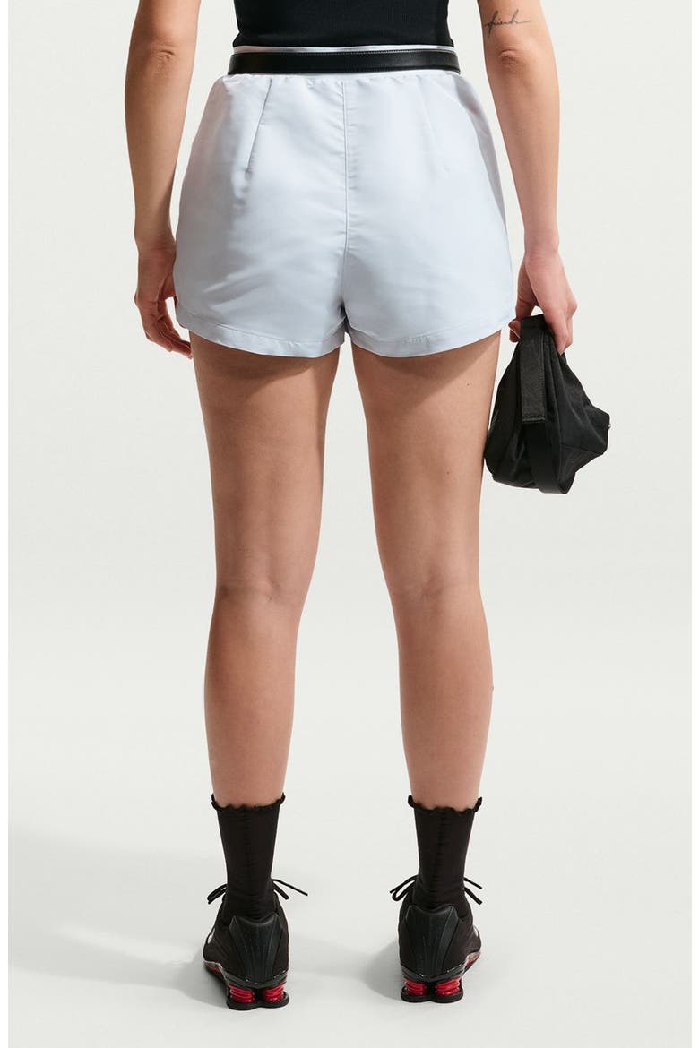 Sportswear Shorts, Alternate, color, PURE PLATINUM/ WHITE/ BLACK