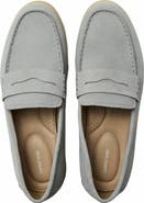 Lands' End Suede Penny Loafers