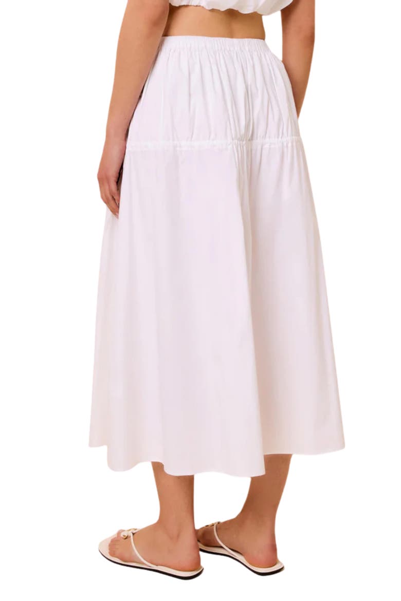 The Ivy Maxi Skirt, Alternate, color, OPTIC WHITE