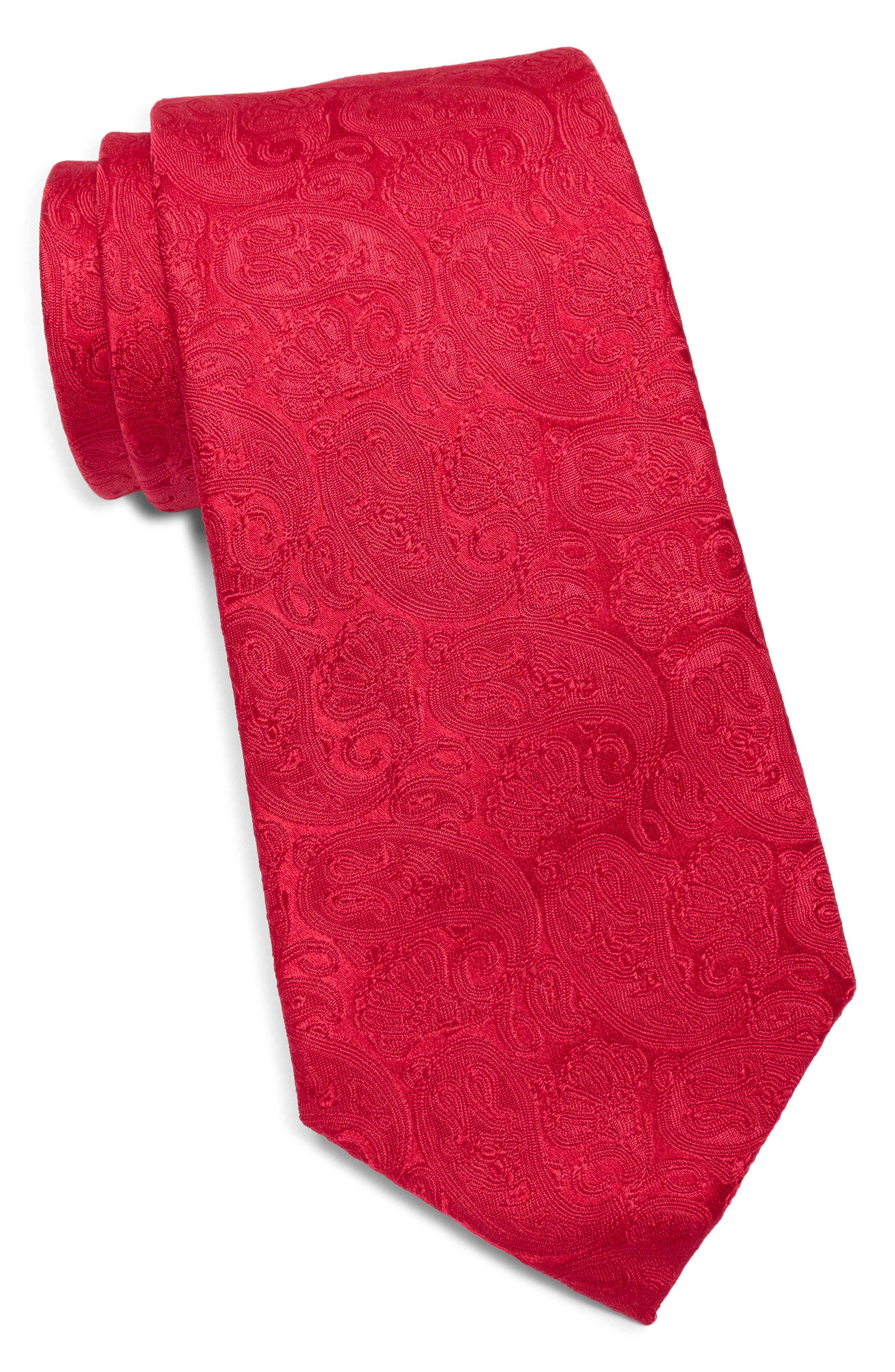 Duchamp Paisley Silk Tie