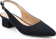 Journee Collection Sylvia Slingback Pump - Wide Width Available