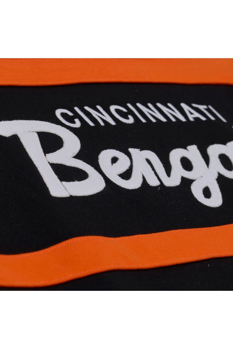 Men's Mitchell & Ness  Black Cincinnati Bengals Head Coach Hoodie, Alternate, color, Black