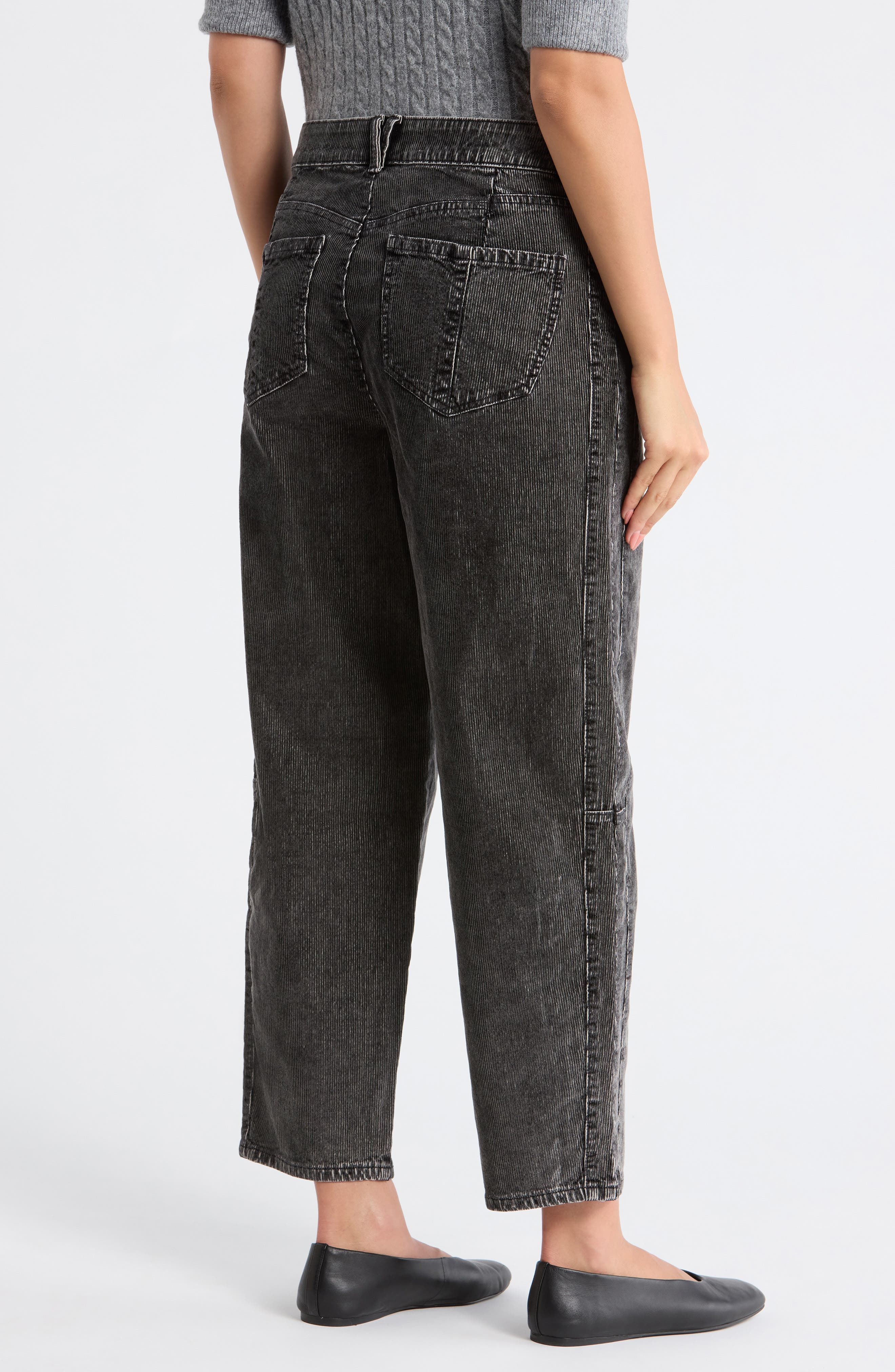 'Ab'solution Sky Rise Ankle Barrel Leg Jeans - image 2