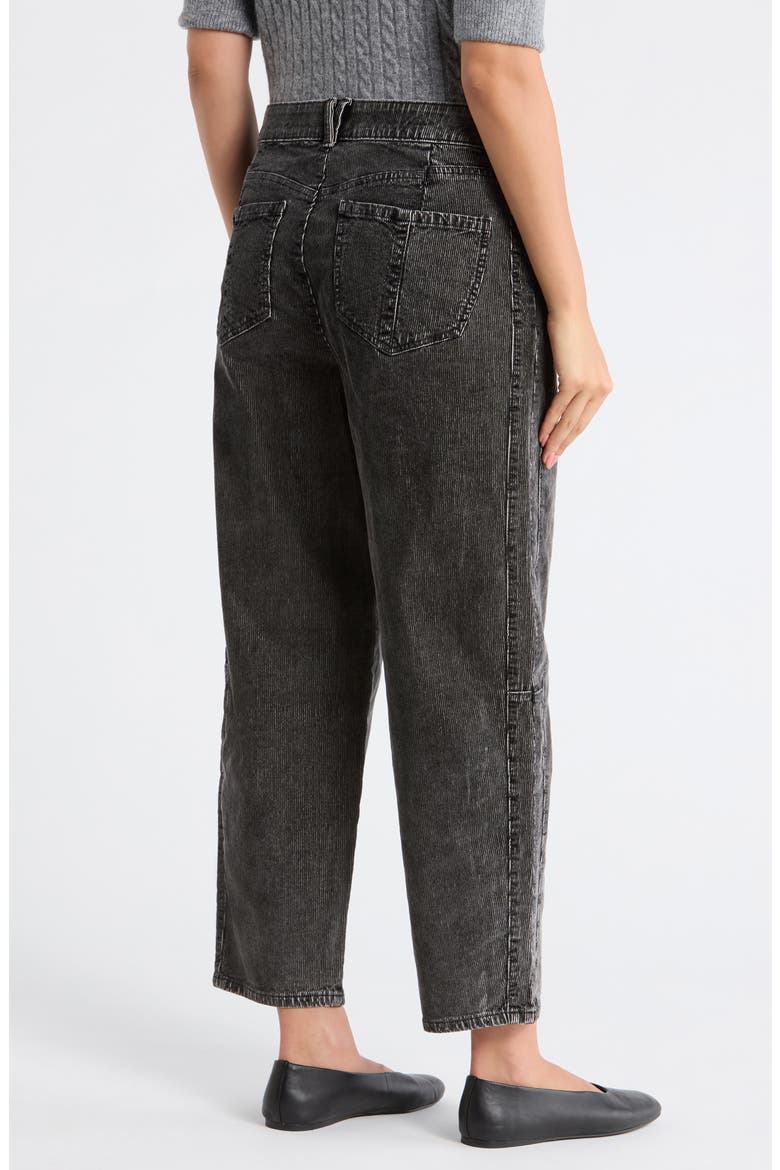 'Ab'solution Sky Rise Ankle Barrel Leg Jeans, Alternate, color, WASHED GREY