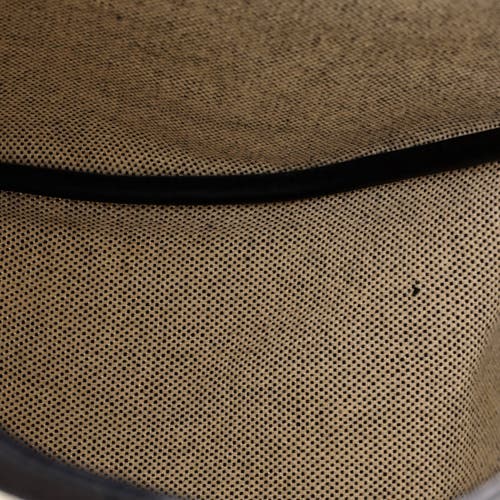 Pre-owned Hermes Hermes Sac Luco Bag Canvas With Leather In Black