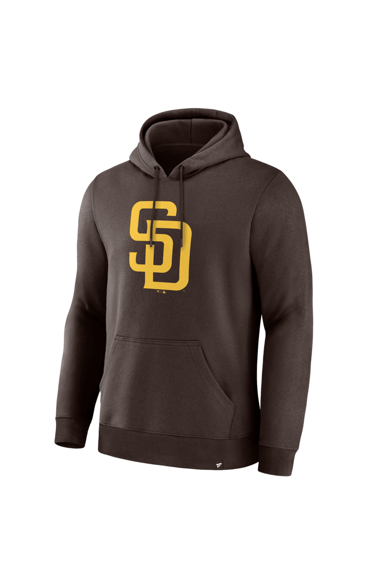 Men's Fanatics Brown San Diego Padres Primary Logo Legacy Hoodie, Alternate, color, Brown