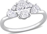 Julianna B. Lab-Grown Diamond Oval Cluster Ring 14k