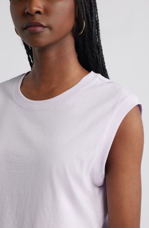 Shop Treasure & Bond Pleat Back Cotton Muscle Tank
