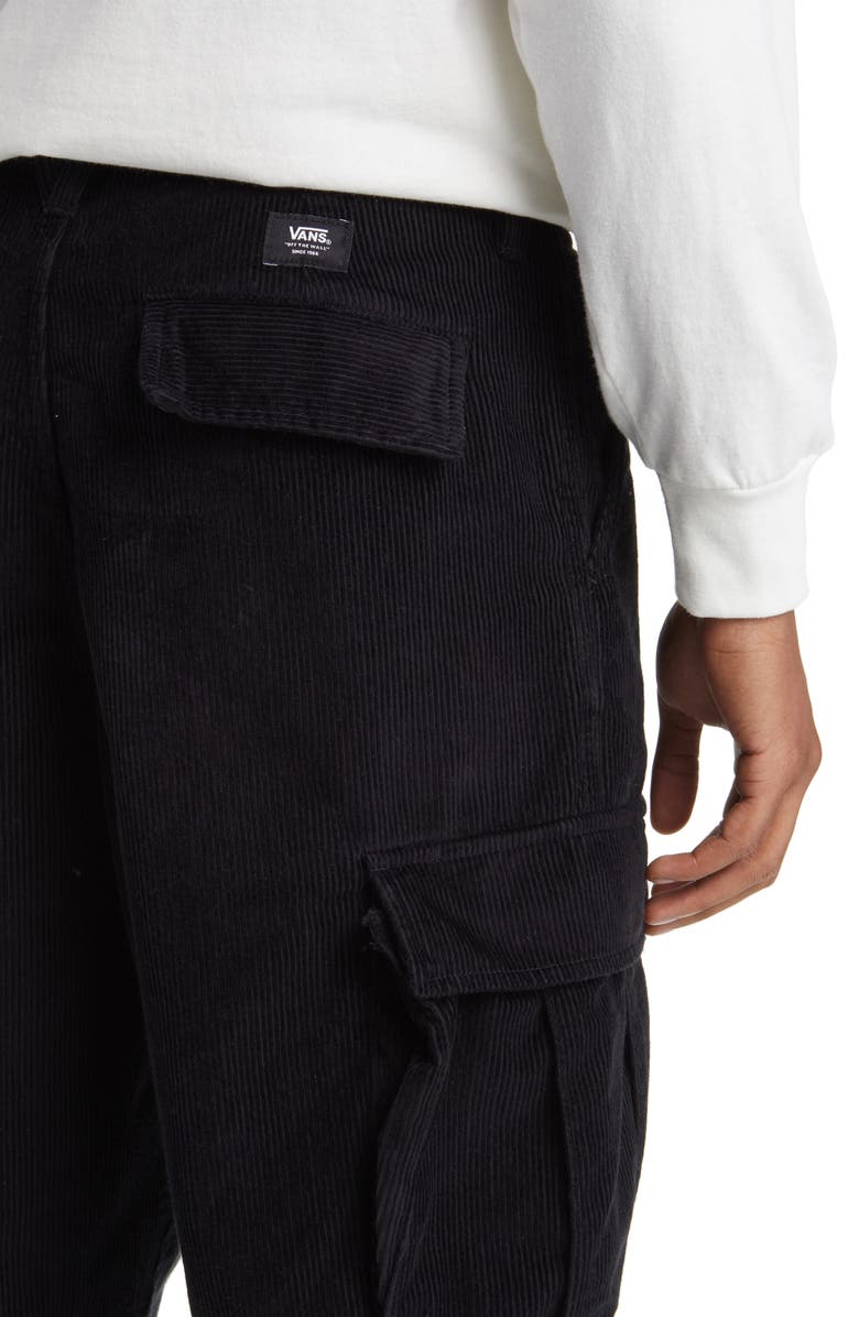 Vans Service Loose Fit Corduroy Cargo Pants, Alternate, color,