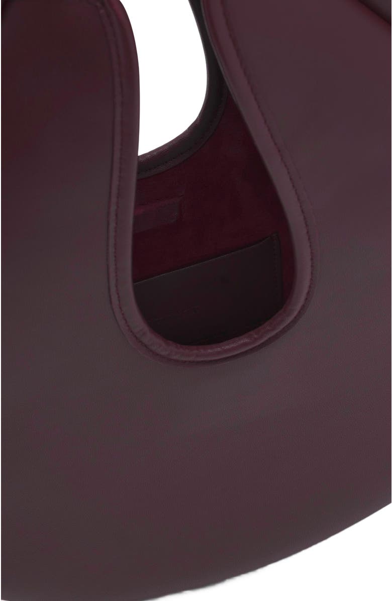 Lanvin Hobo Cymbal Leather Bag, Alternate, color,