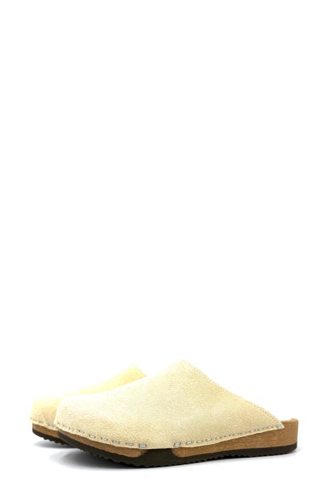 Ella Suede Clogs (Women)