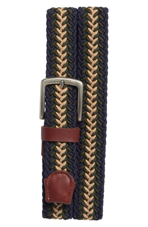 Herringbone Webbed Belt