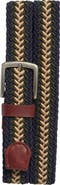 Tommy Bahama Herringbone Webbed Belt