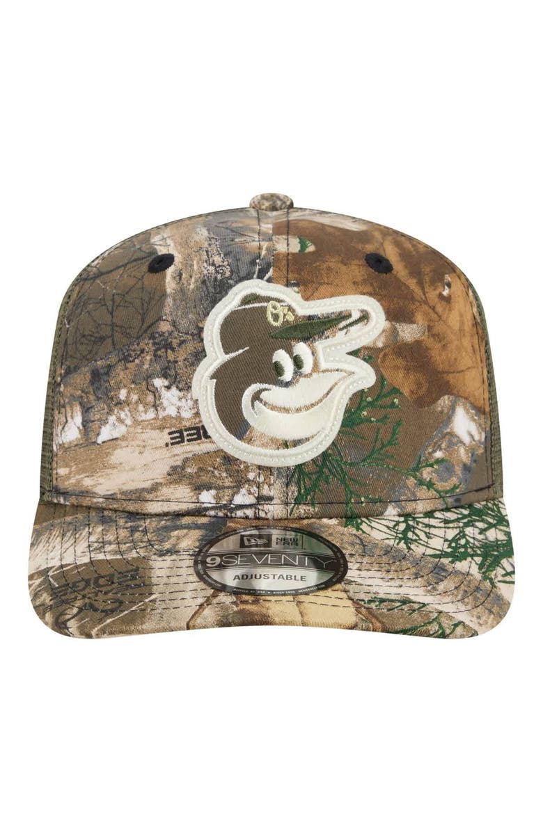 New Era Men's New Era Camo Baltimore Orioles Realtree 9SEVENTY Adjustable Hat, Alternate, color, Camo