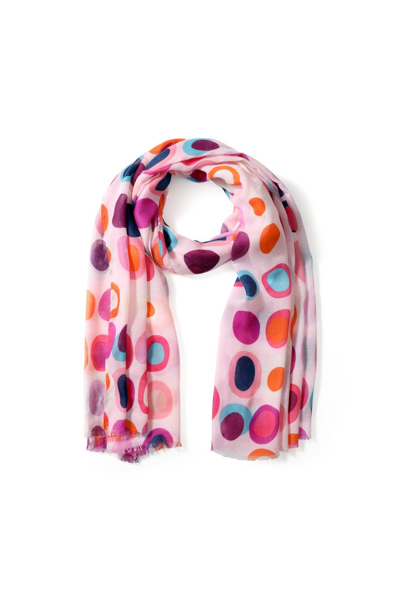 Youzey The Opal - Lightweight Scarf, Alternate, color, Pink