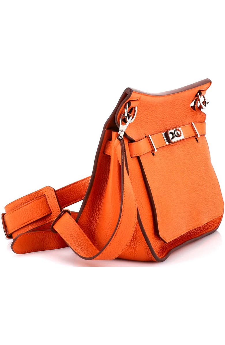 Pre-Owned Hermes Jypsiere Bag Clemence 28, Alternate, color, Orange H