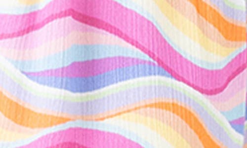 Roxy High Tide Cover-up Tunic In Multi
