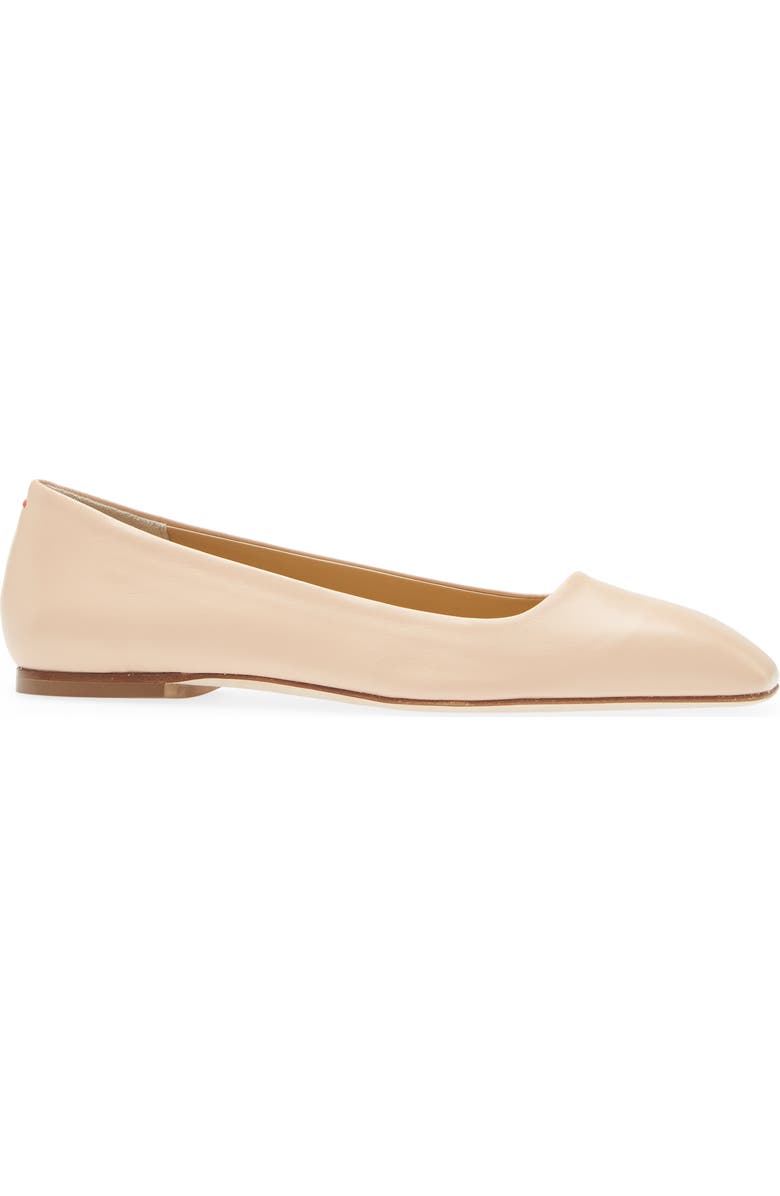 aeyde Ida Square Toe Flat, Alternate, color,