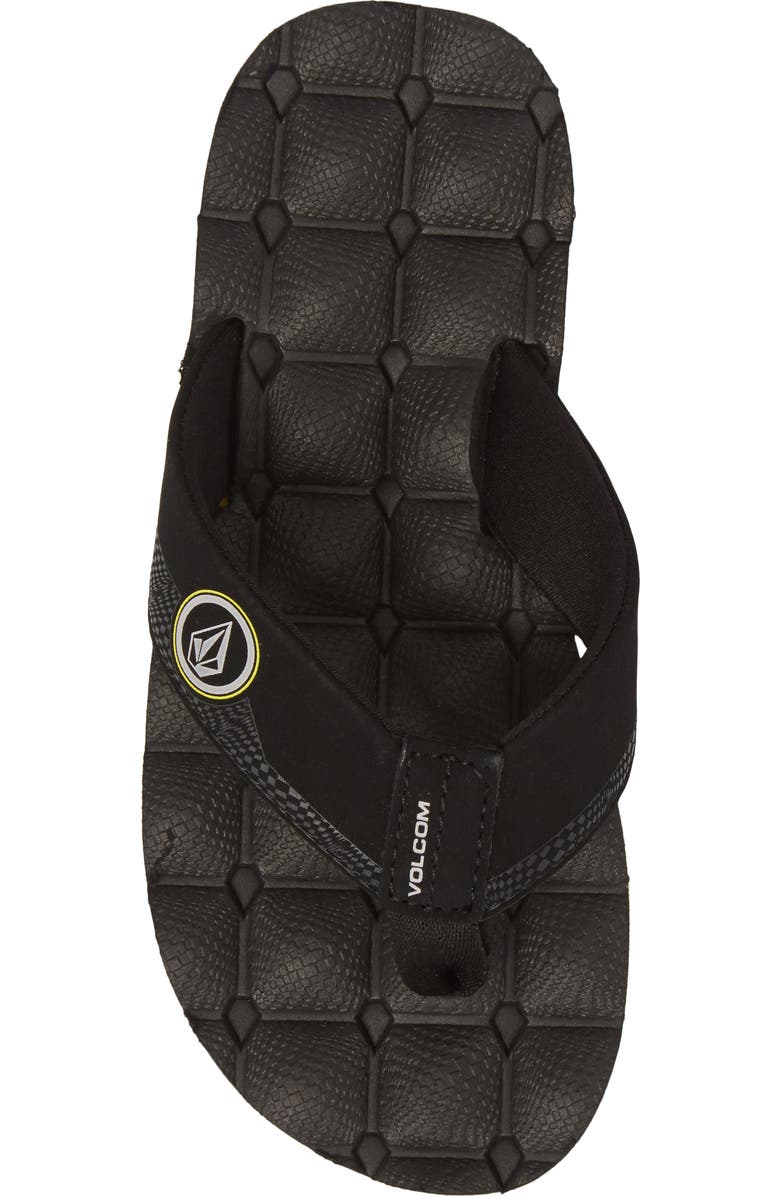 Volcom Recliner Flip Flop, Alternate, color,