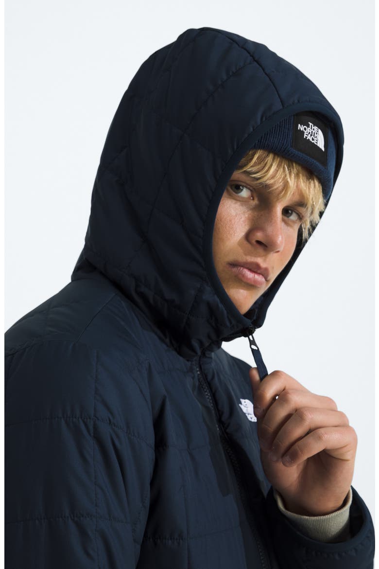 Junction Insulated Hooded Puffer Jacket, Alternate, color, SUMMIT NAVY