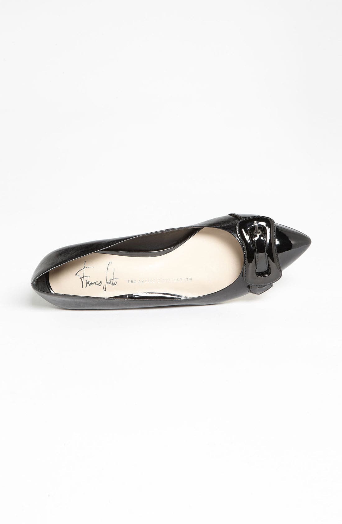 Flat, Alternate, color, BLACK LEATHER/ PATENT