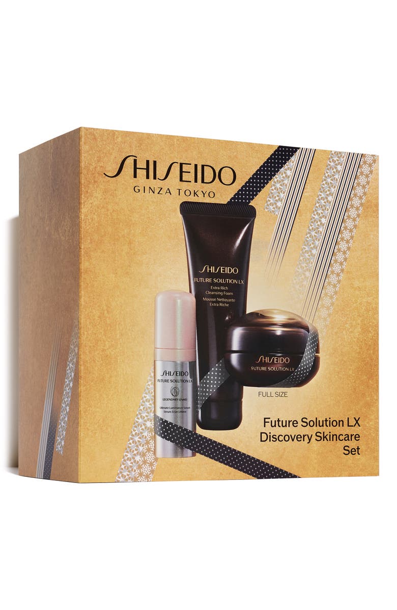 Shiseido Future Solution LX Discovery Skin Care Set USD $305 Value, Alternate, color,