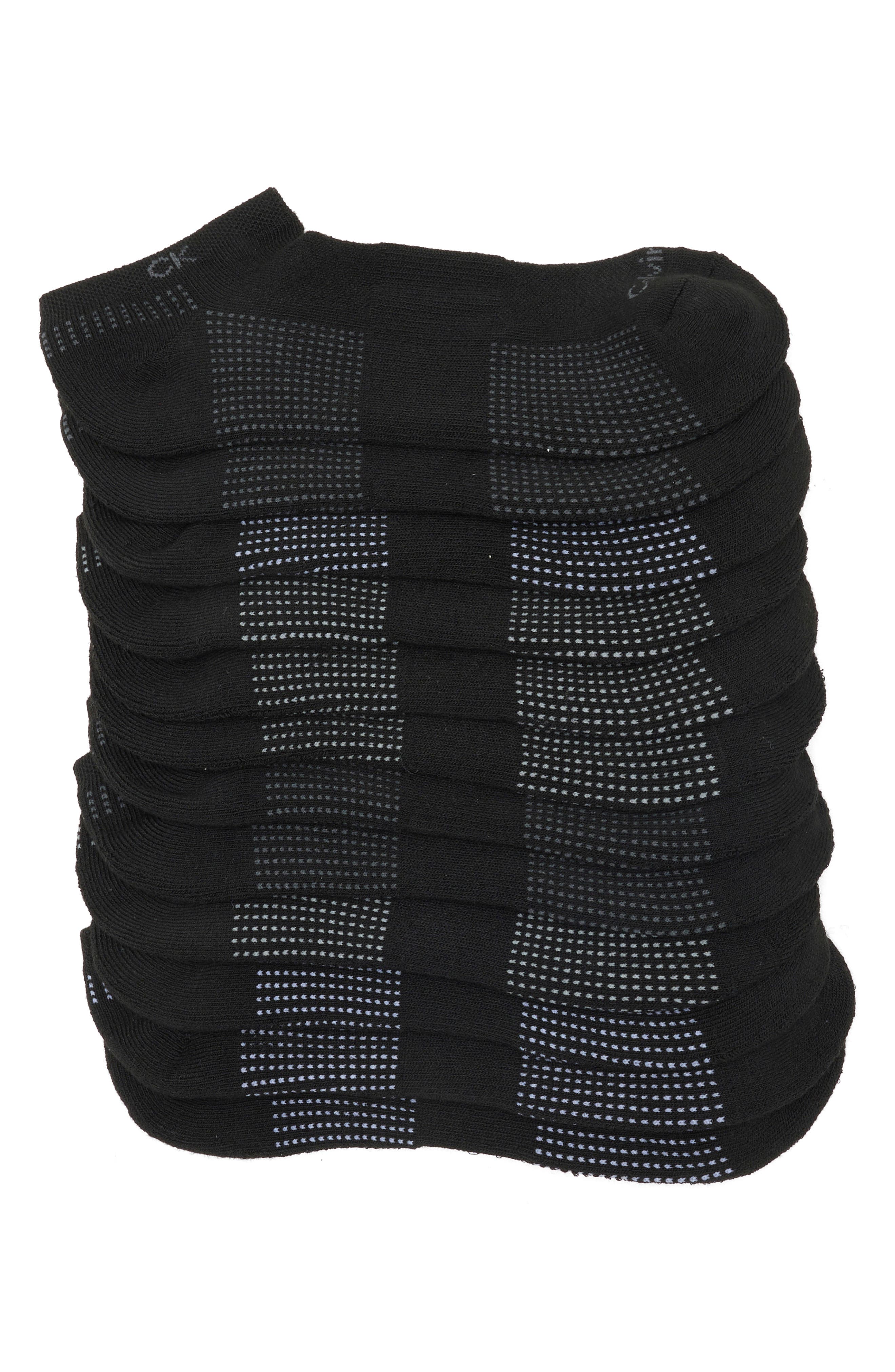 Calvin Klein 6-Pack Cushioned No-Show Socks