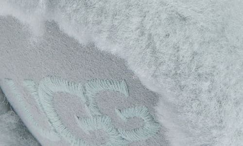 Ugg(r) Logo Embroidered Genuine Shearling Earmuffs In Gray