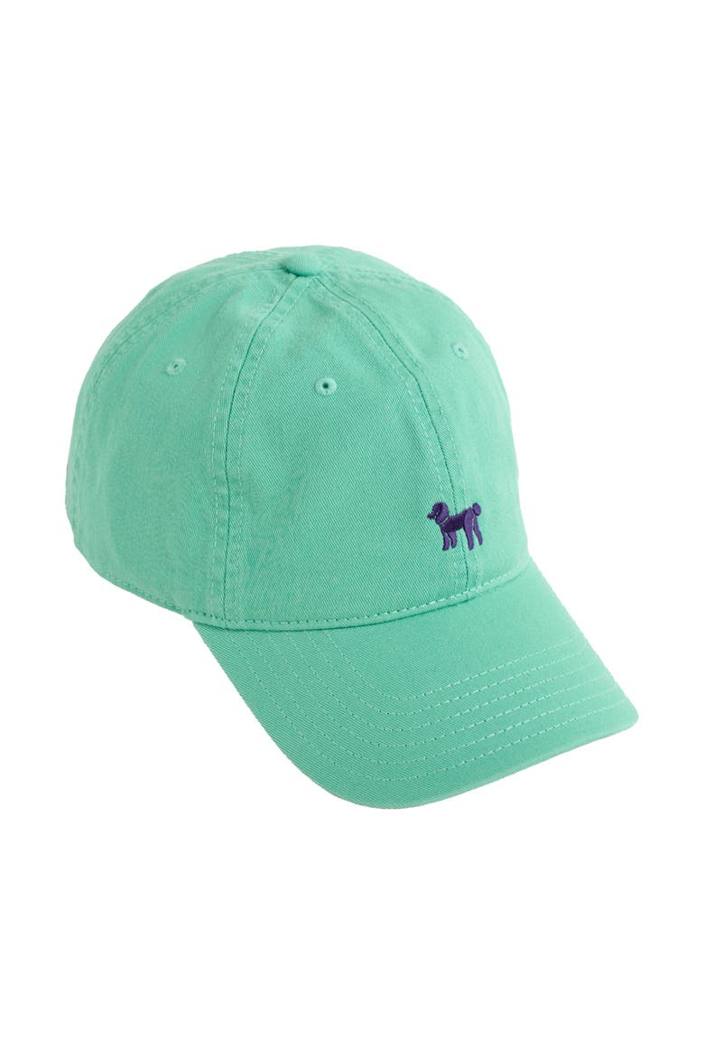 "Pan Pan" Baseball Cap, Main, color, Teal Green