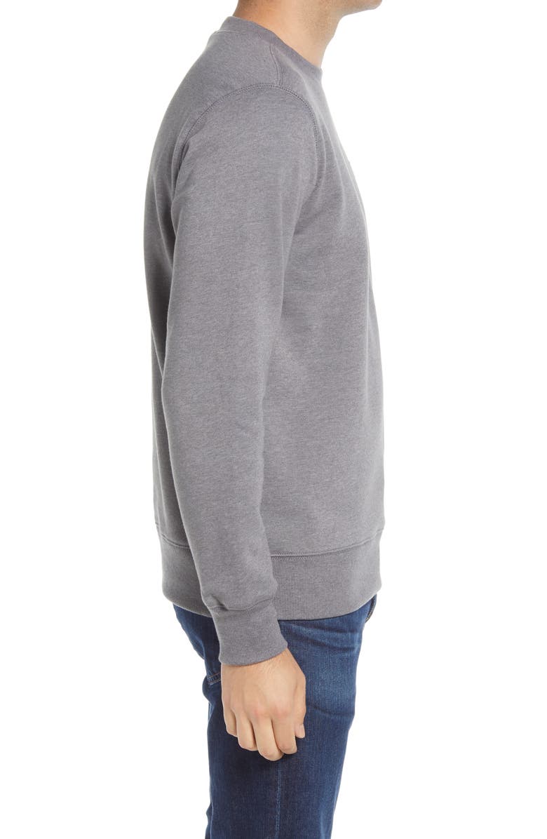 The North Face Heritage Patch Crewneck Sweatshirt, Alternate, color,