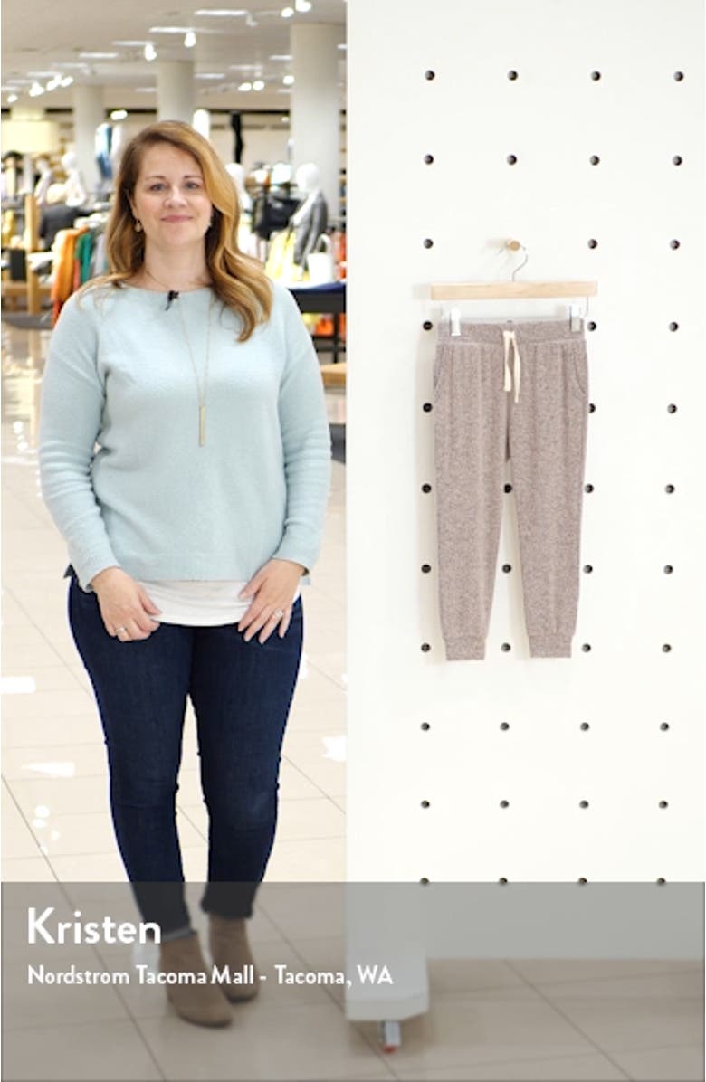 Kids' Cozy Knit Joggers, sales video thumbnail